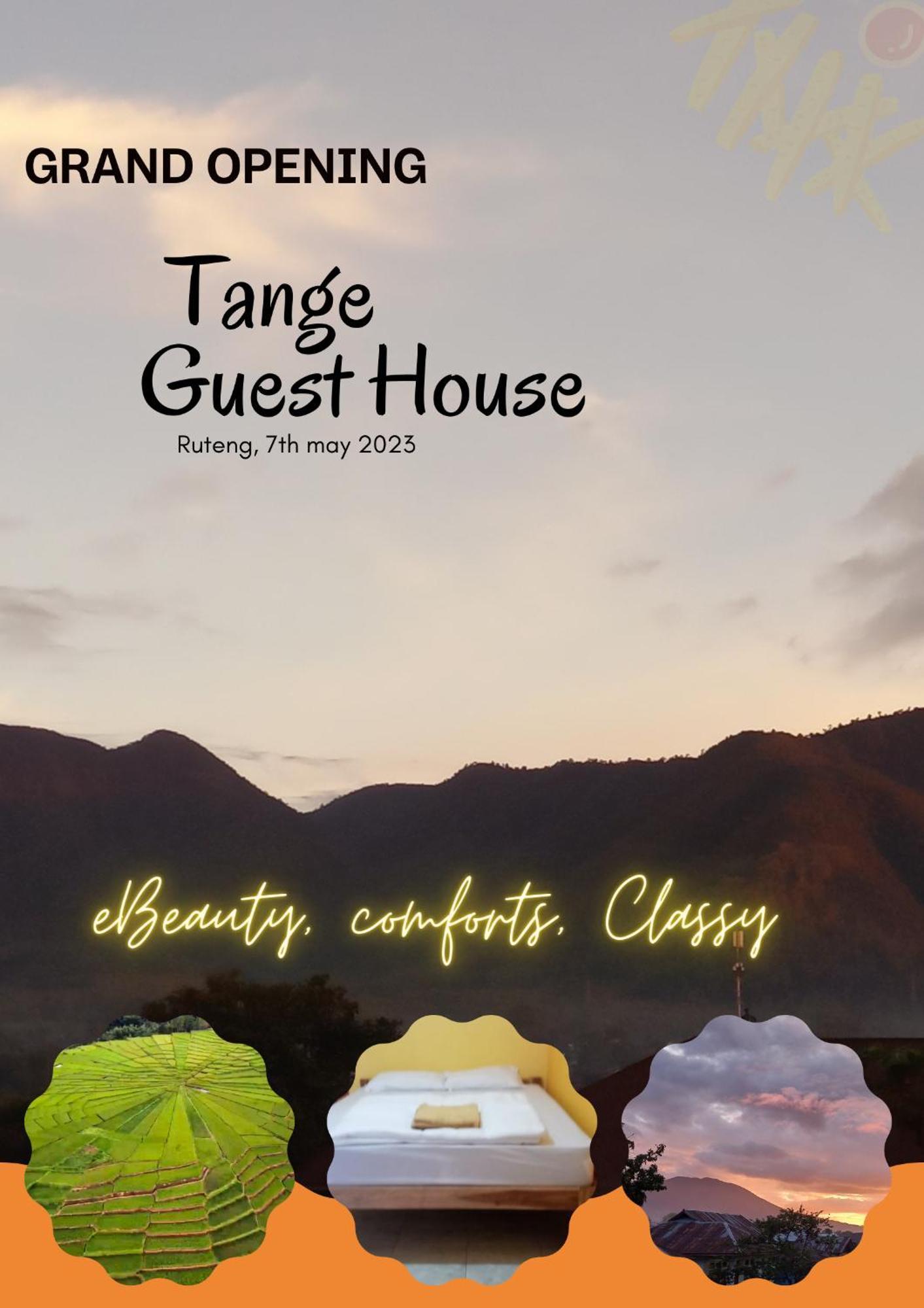 Tange Guest House Ruteng Exterior photo